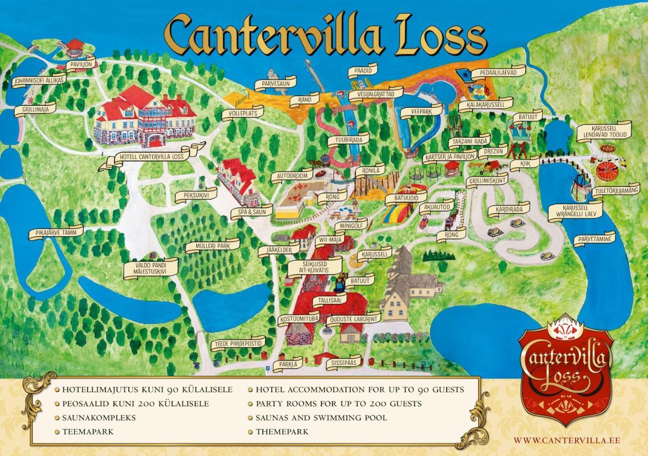 Cantervilla Castle Otepää 外观 照片